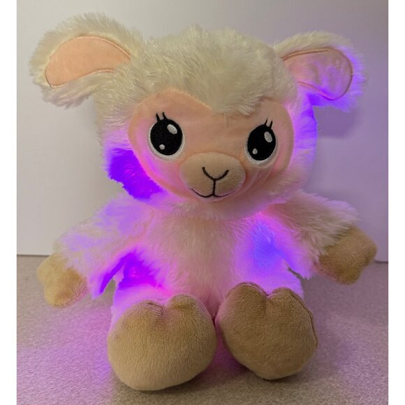 Lullabrites Musical Light-Up Plush Lamb Toy Jay At Play Nursery Music 10" - Picture 15 of 16